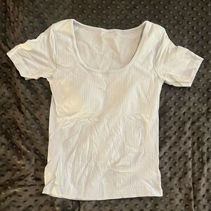 LULULEMON Ebb to Street Light Blue Top